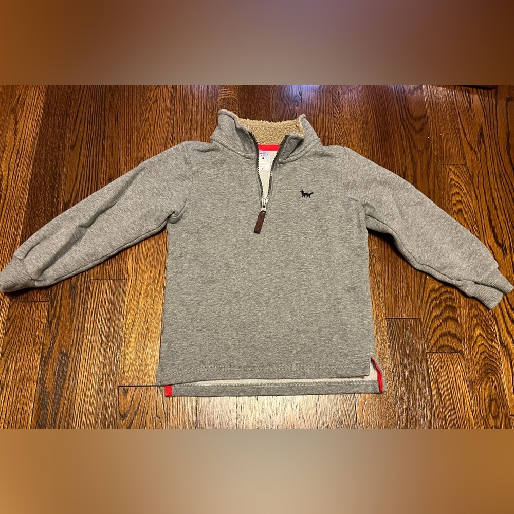 Carter Kids Size 4 Half Zip Sweater